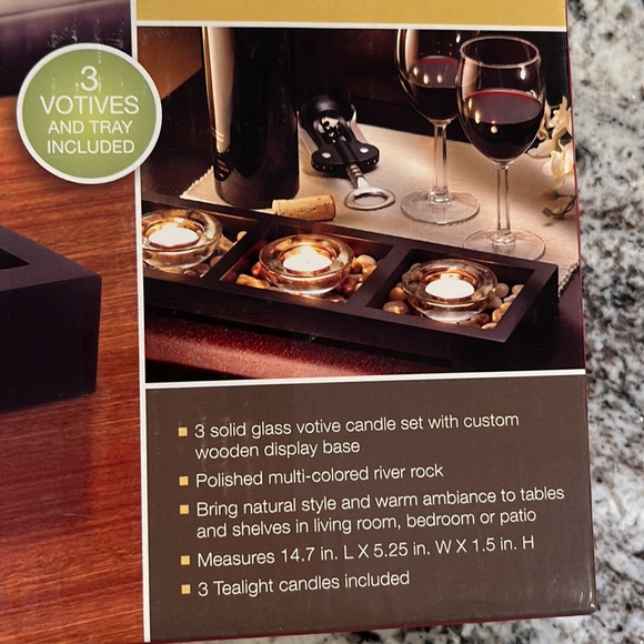 New Sarah Peyton Votive Candle Set - Picture 3 of 14